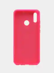 Тёмно-розовый чехол Honor 10 lite / P Smart 2019, Хонор 10 лайт, Silicone Cover с закрытым низом