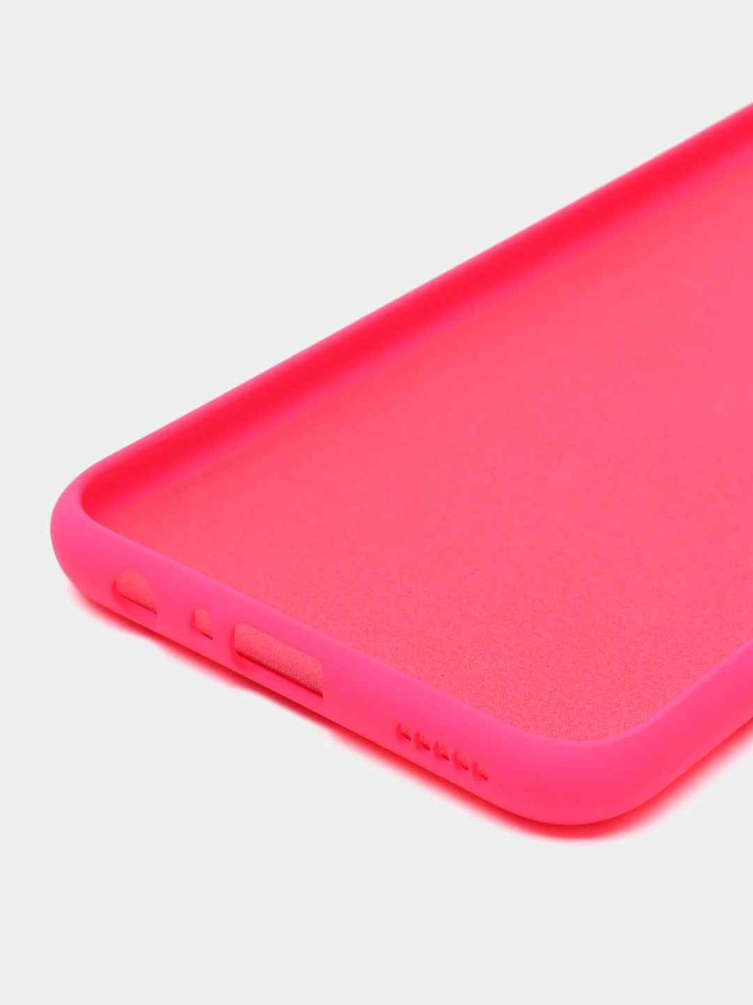 Тёмно-розовый чехол Honor 10 lite / P Smart 2019, Хонор 10 лайт, Silicone Cover с закрытым низом