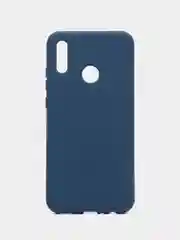 Индиго чехол Honor 10 lite / P Smart 2019, Хонор 10 лайт, Silicone Cover с закрытым низом