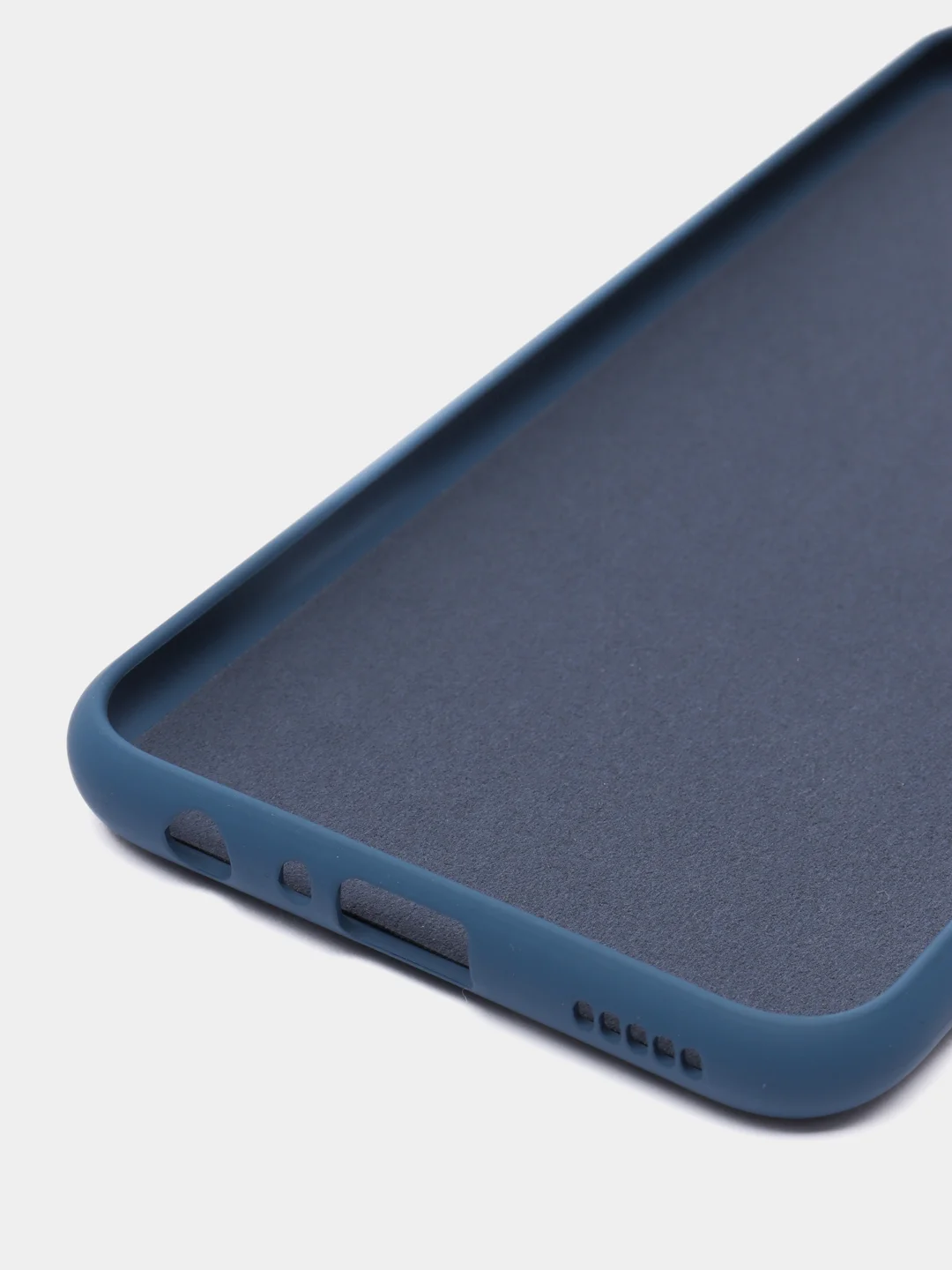 Индиго чехол Honor 10 lite / P Smart 2019, Хонор 10 лайт, Silicone Cover с закрытым низом