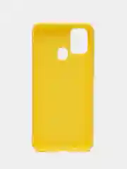 Желтый чехол силиконовый для Samsung Galaxy M31 (Самсунг Галакси М31), цветной, матовый