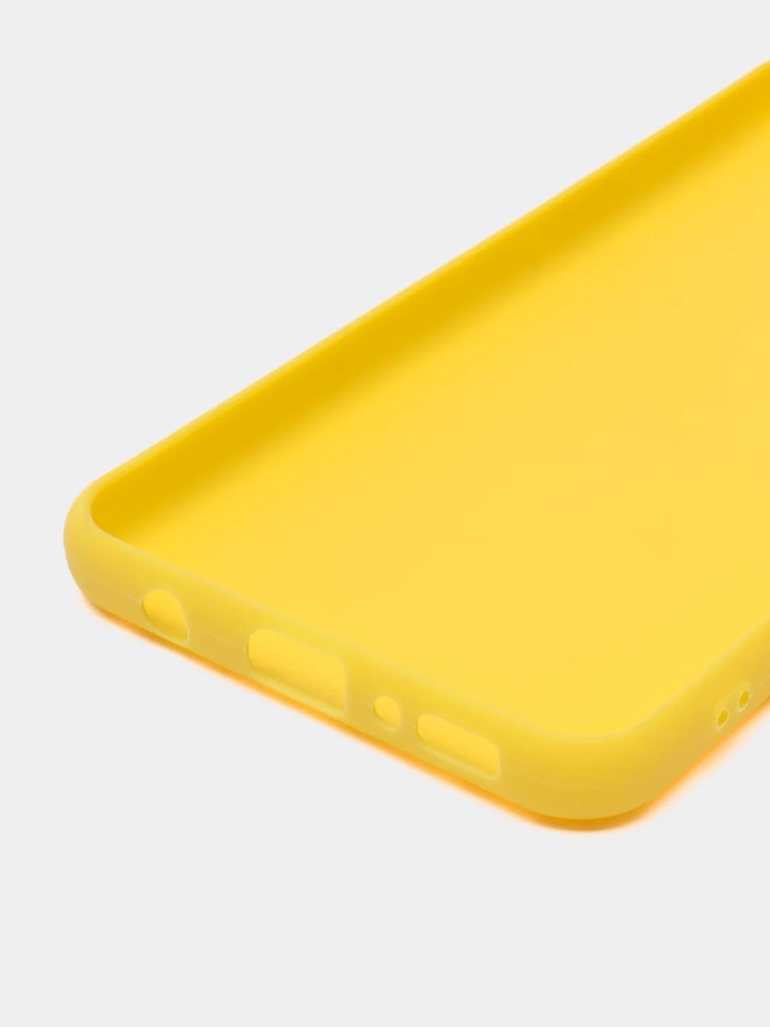 Желтый чехол силиконовый для Samsung Galaxy M31 (Самсунг Галакси М31), цветной, матовый