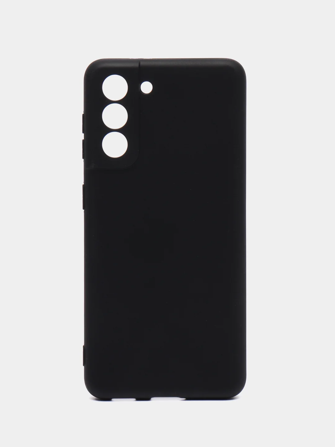 Угольный чехол Samsung Galaxy S21, Самсунг Галакси С21 черный силиконовый