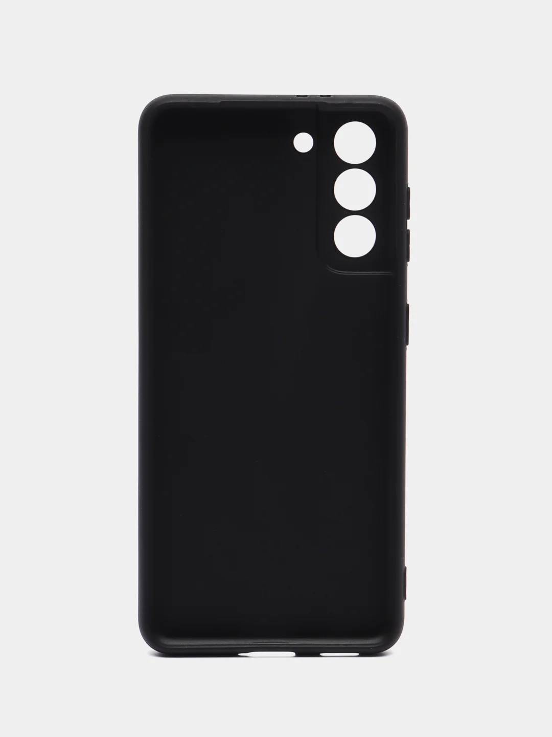 Угольный чехол Samsung Galaxy S21, Самсунг Галакси С21 черный силиконовый