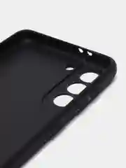 Угольный чехол Samsung Galaxy S21, Самсунг Галакси С21 черный силиконовый