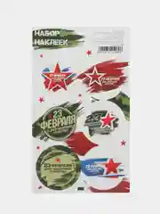 Зеленый наклейки Новый год