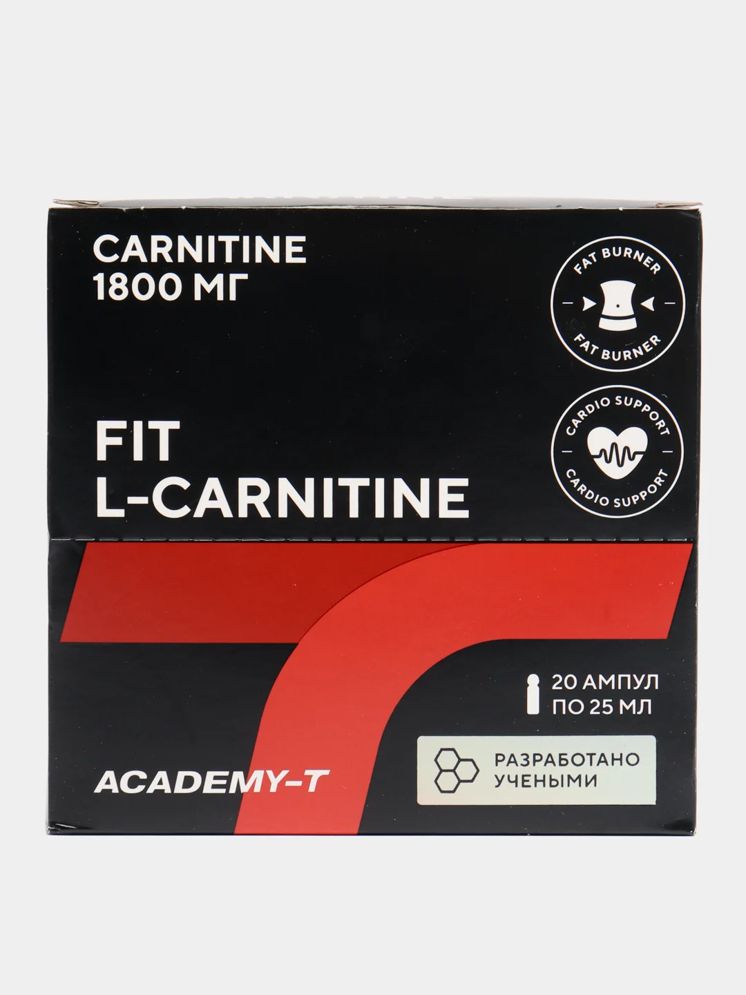 Академия-Т, Жиросжигатель Fit L-Carnitine 1800, 20 amp х 25 ml