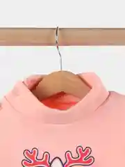 Розовый толстовка детская
