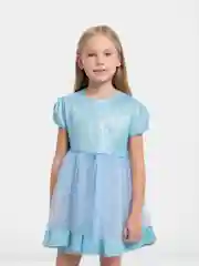 Голубой платье для девочек