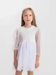 Белый платье для девочек