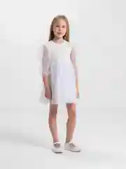 Белый платье для девочек