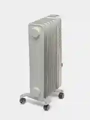 Белый масляный обогреватель Blackton Bt OH2110, масляный радиатор 1500 Вт, 7 СЕКЦИЙ, БЕСШУМНЫЙ