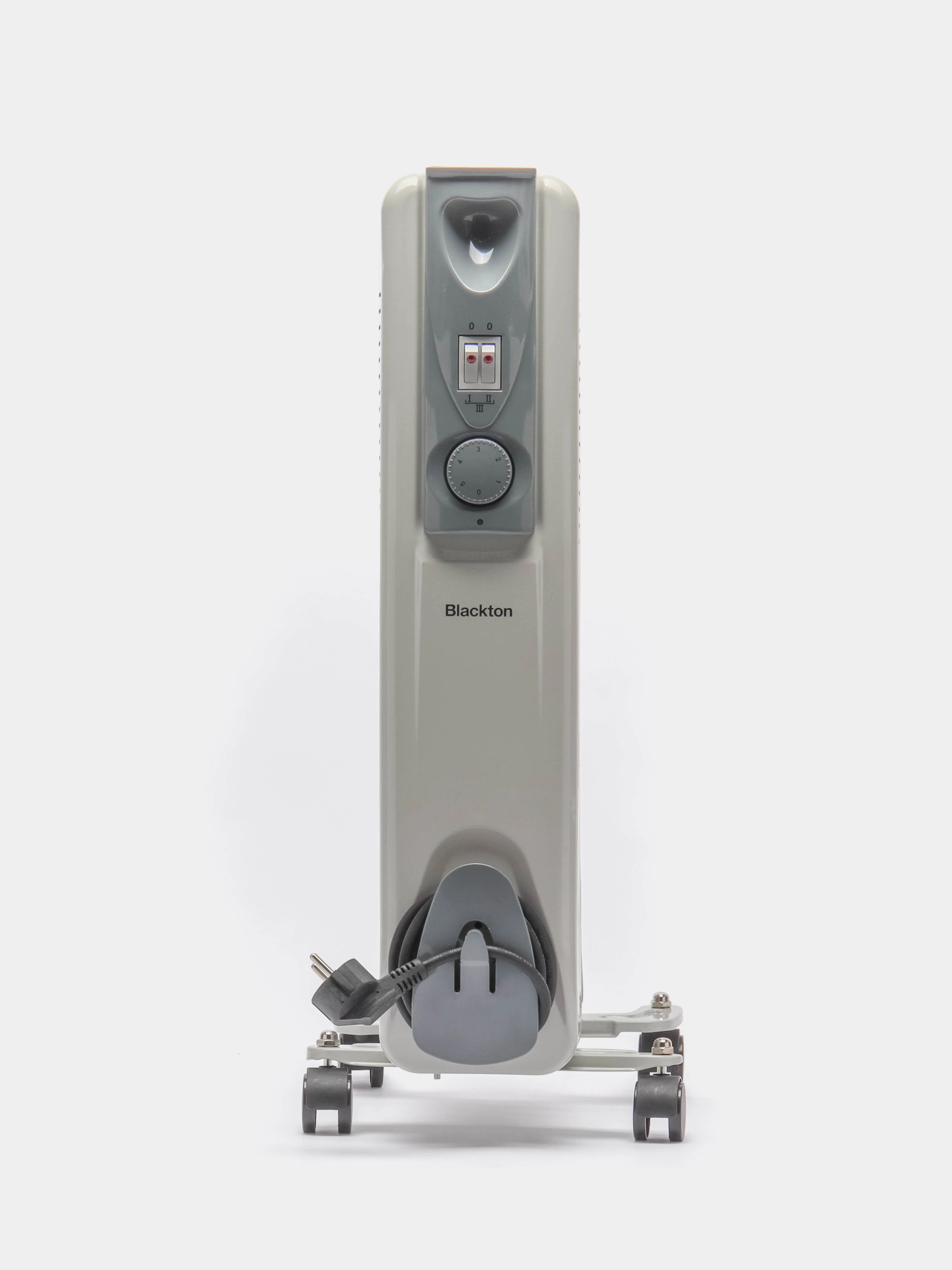 Белый масляный обогреватель Blackton Bt OH2110, масляный радиатор 1500 Вт, 7 СЕКЦИЙ, БЕСШУМНЫЙ