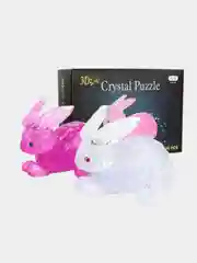 Кролик 3D Crystal Blocks Puzzle (3D Пазл Магический кристал Головоломка 3D puzzle)