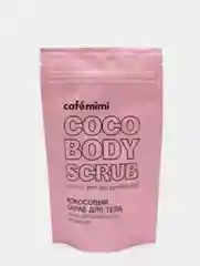 Голубой эко скраб для тела GreenCosmetics Natural & Organic Cafe Mimi