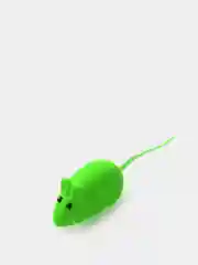 Зеленый игрушка для кошки мышь с пищалкой