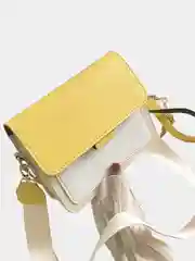 Желтый женская сумка на плечо, 3 цвета
