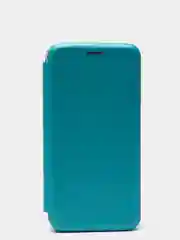 Голубой чехол-книжка для Infinix HOT 12i