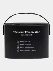 Черный автомобильный компрессор Xiaomi 70mai Air Compressor, Midrive TP01