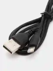 Черный зарядка для айфона / Кабель lightning /для зарядки iPhone 5, 6, 7, 8, X, 11, iPad (1 метр)