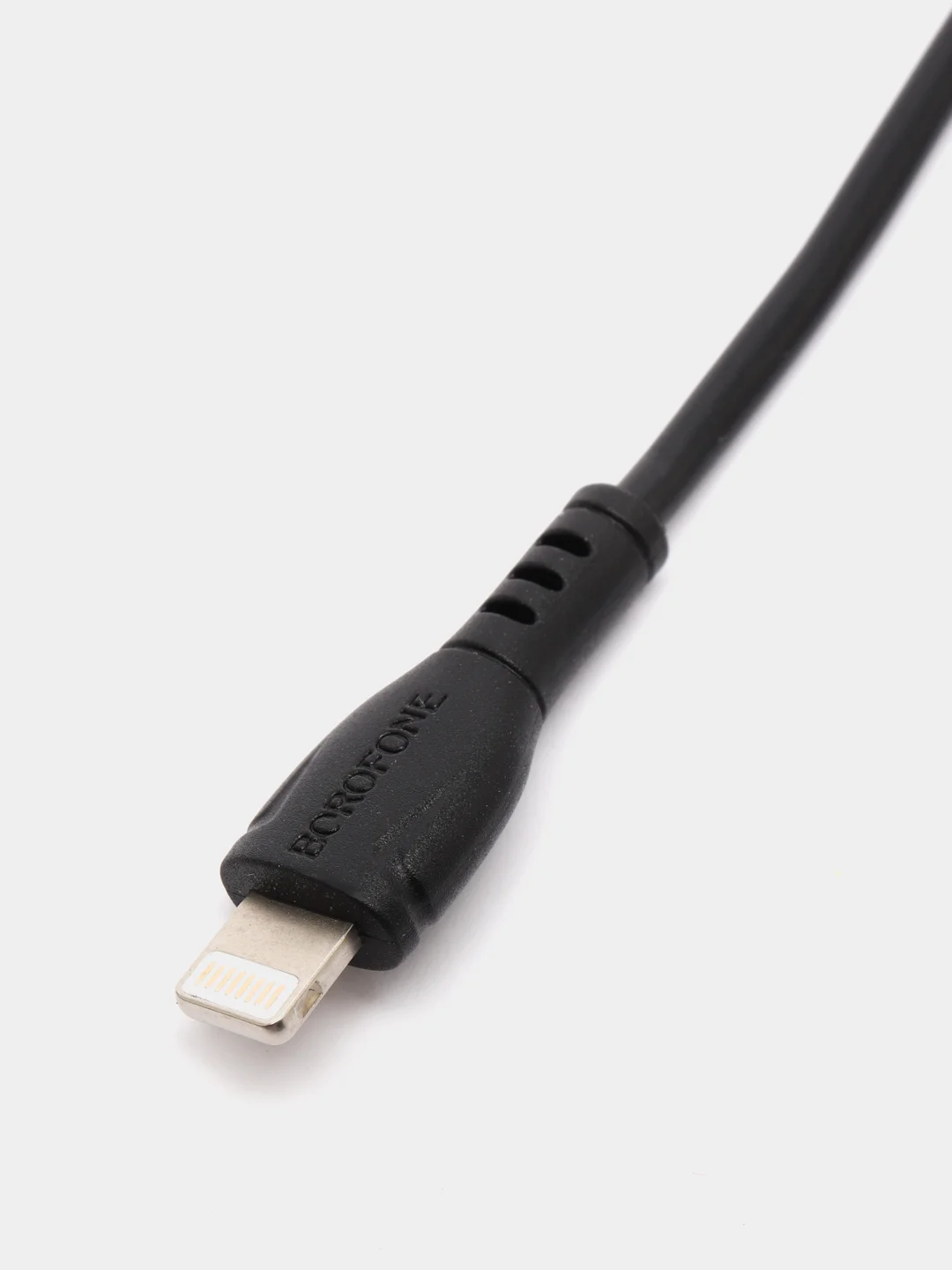 Черный зарядка для айфона / Кабель lightning /для зарядки iPhone 5, 6, 7, 8, X, 11, iPad (1 метр)