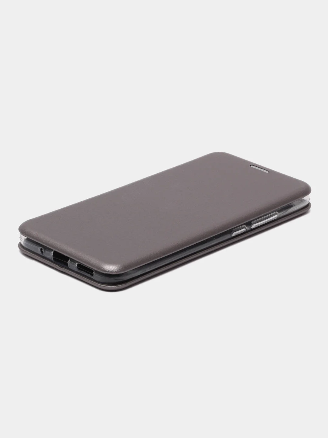 Серый чехол-книжка для Xiaomi Redmi 9C/9A/9/7A/8/8A, Note 9/9S/9 Pro, 8/8 Pro, 4X, 7, 8T