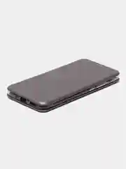 Серый чехол-книжка для Xiaomi Redmi 9C/9A/9/7A/8/8A, Note 9/9S/9 Pro, 8/8 Pro, 4X, 7, 8T