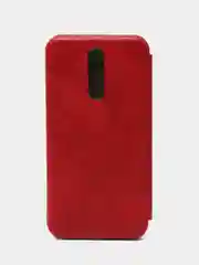 Красный чехол-книжка для Xiaomi Redmi 9C/9A/9/7A/8/8A, Note 9/9S/9 Pro, 8/8 Pro, 4X, 7, 8T