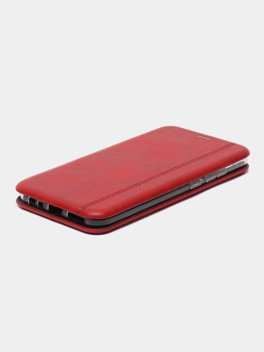 Красный чехол-книжка для Xiaomi Redmi 9C/9A/9/7A/8/8A, Note 9/9S/9 Pro, 8/8 Pro, 4X, 7, 8T