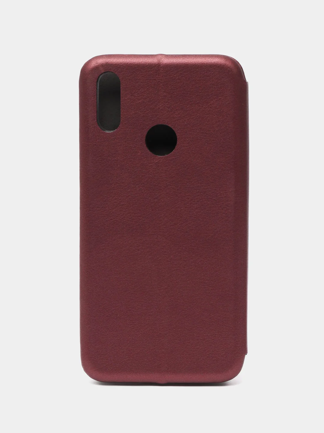 Бордовый чехол-книжка для Xiaomi Redmi 9C/9A/9/7A/8/8A, Note 9/9S/9 Pro, 8/8 Pro, 4X, 7, 8T