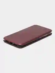 Бордовый чехол-книжка для Xiaomi Redmi 9C/9A/9/7A/8/8A, Note 9/9S/9 Pro, 8/8 Pro, 4X, 7, 8T