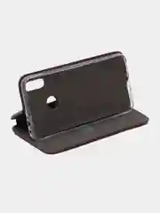Бордовый чехол-книжка для Xiaomi Redmi 9C/9A/9/7A/8/8A, Note 9/9S/9 Pro, 8/8 Pro, 4X, 7, 8T
