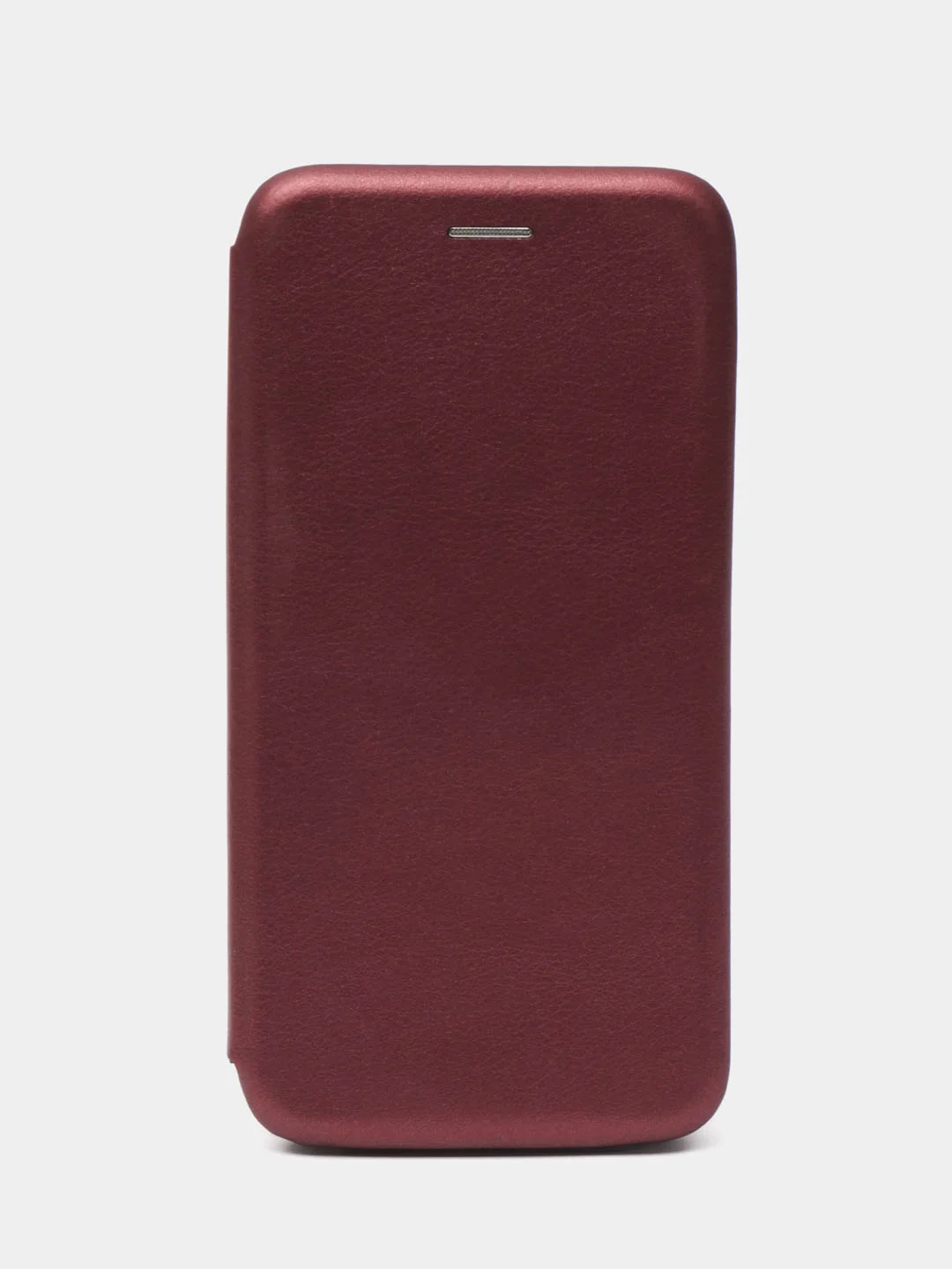 Бордовый чехол-книжка для Xiaomi Redmi 9C/9A/9/7A/8/8A, Note 9/9S/9 Pro, 8/8 Pro, 4X, 7, 8T