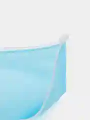 Голубой конверты/кармашки для денег в блокнот на кольцах
