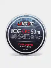 Плетёный шнур Jig It x Tokuryo Ice Braid X8 Blue 50m PE