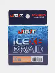 Плетёный шнур Jig It x Tokuryo Ice Braid X8 Blue 50m PE