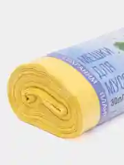 Желтый мусорные мешки Домовёнок ПНД / Мешки для мусора / Пакеты для мусора Домовенок