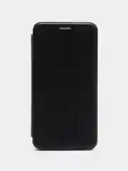 Черный чехол-книжка на Huawei Nova 2S из эко кожи, с карманом для карт
