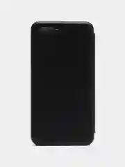 Черный чехол-книжка на Huawei Nova 2S из эко кожи, с карманом для карт