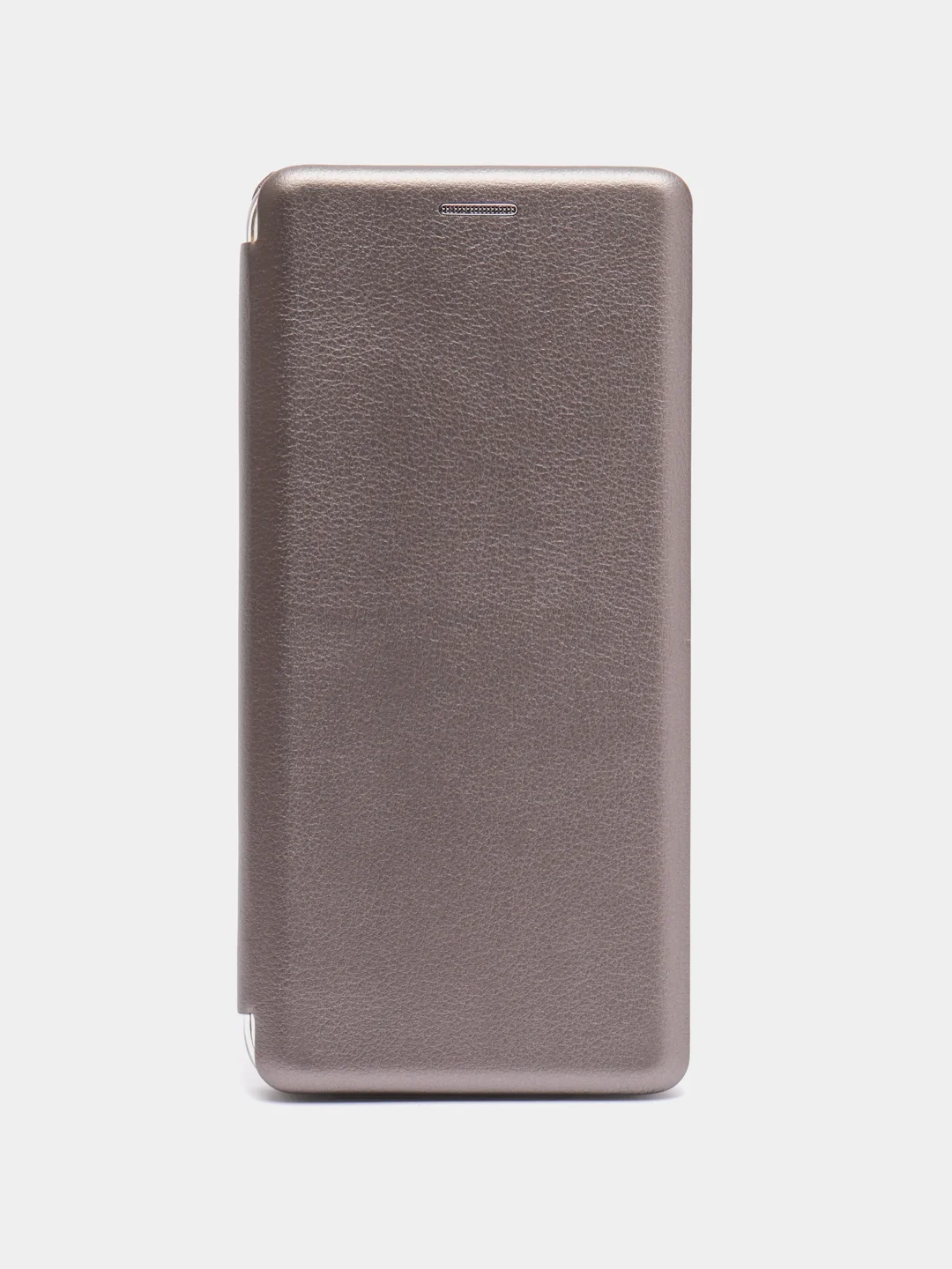 Серый чехол-книжка на Xiaomi Redmi K30 / Poco X2, из экокожи, с карманом для карт