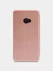 Розовый чехол-книжка на Xiaomi Mi Note 2, из экокожи, с карманом для карт