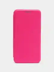 Фуксия чехол-книжка для Meizu U10, U20, из экокожи, с карманом для карт
