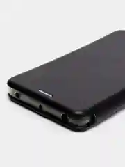 Черный чехол-книжка на Xiaomi Mi Note 2, из экокожи, с карманом для карт