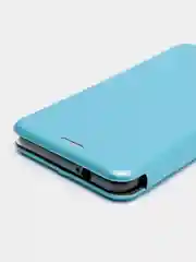 Голубой чехол-книжка на Huawei Mate 10 Pro, из эко кожи, с карманом для карт