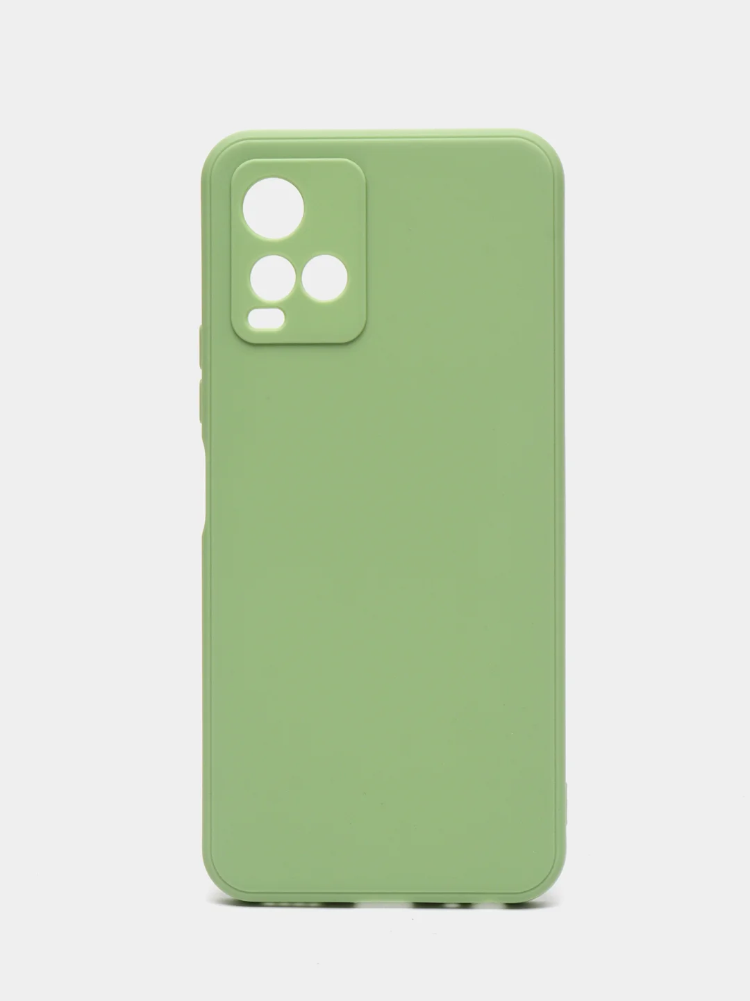 Лесной зеленый силиконовый чехол для Vivo Y33s, Y21 2021 (Виво у33С, у21 2021), прозрачный
