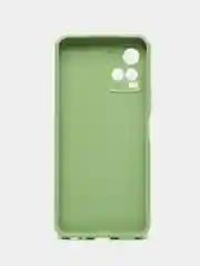 Лесной зеленый силиконовый чехол для Vivo Y33s, Y21 2021 (Виво у33С, у21 2021), прозрачный