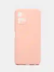 Розовый силиконовый чехол для Vivo Y33s, Y21 2021 (Виво у33С, у21 2021), прозрачный
