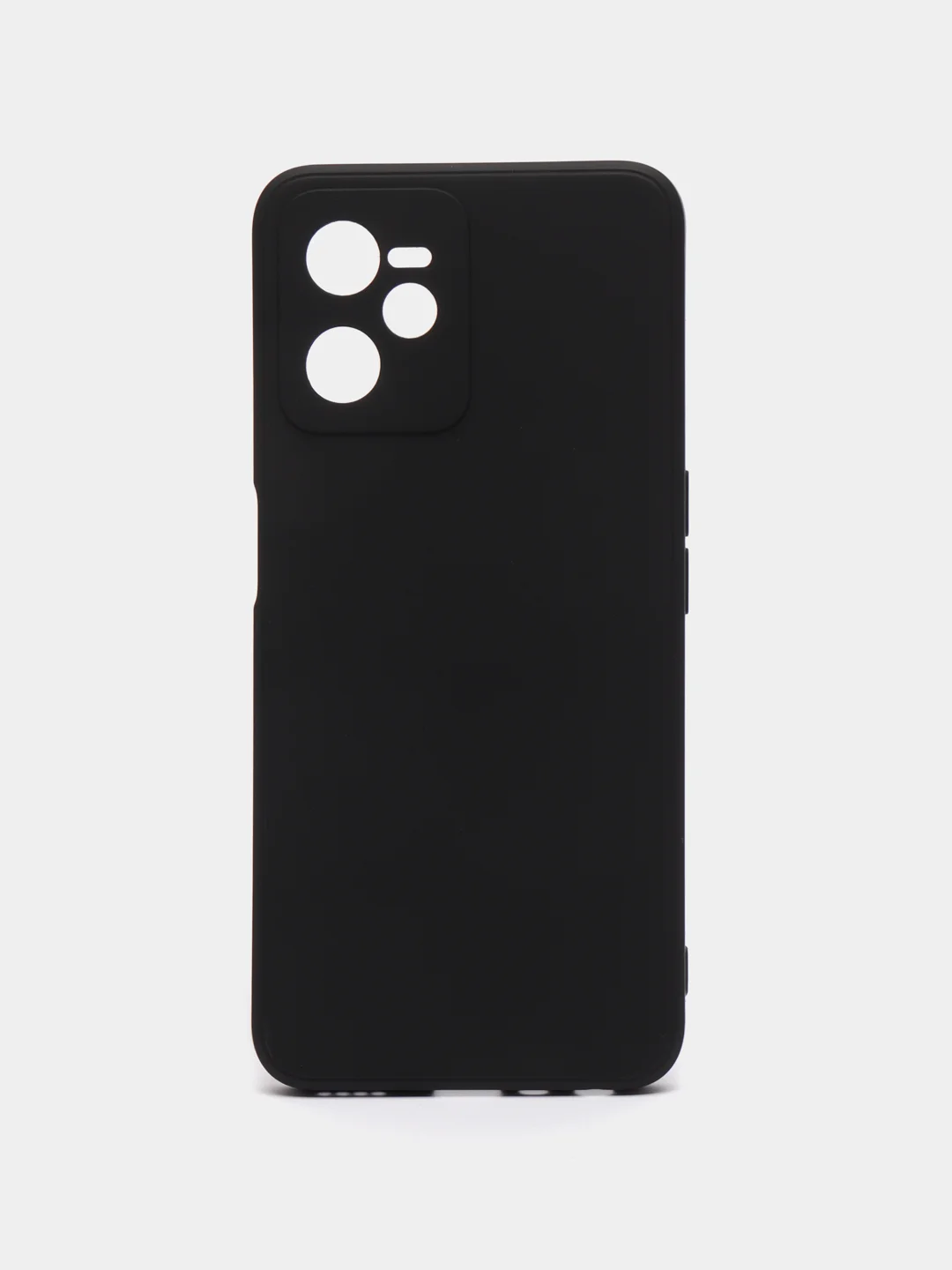 Черный чехол для Realme C30, C31, C33, C35  ( Реалми С30 С31 С33 С35 ) силиконовый, прозрачный