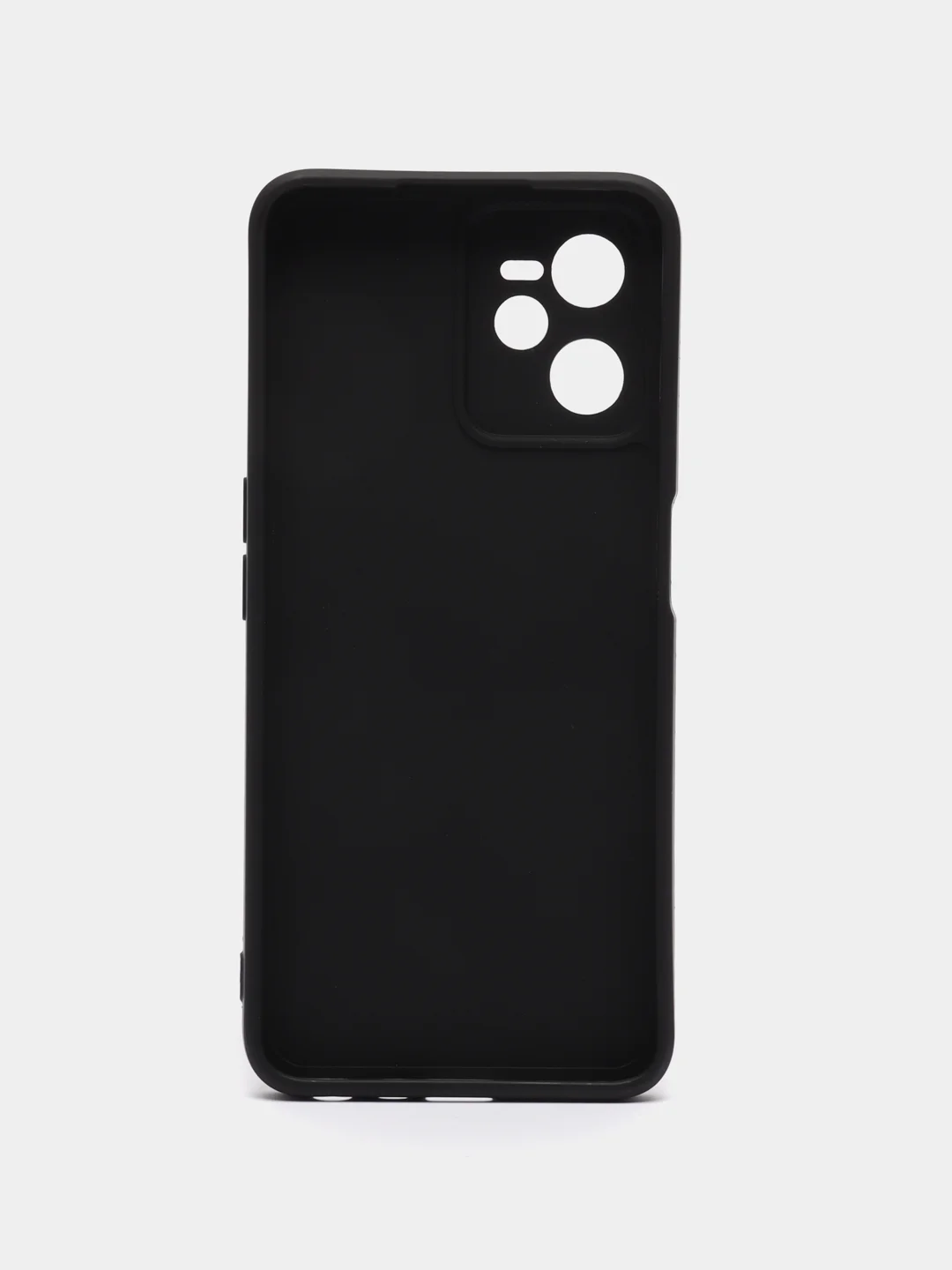 Черный чехол для Realme C30, C31, C33, C35  ( Реалми С30 С31 С33 С35 ) силиконовый, прозрачный