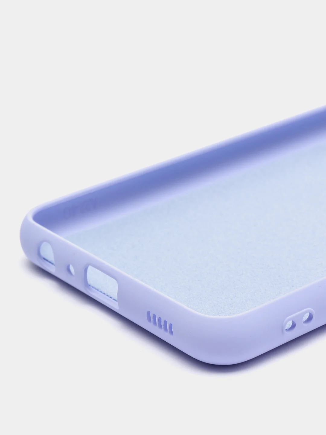 Сиреневый чехол для Samsung Galaxy A22 4G / Galaxy M22 / Galaxy M32 Silicone Cover силиконовый
